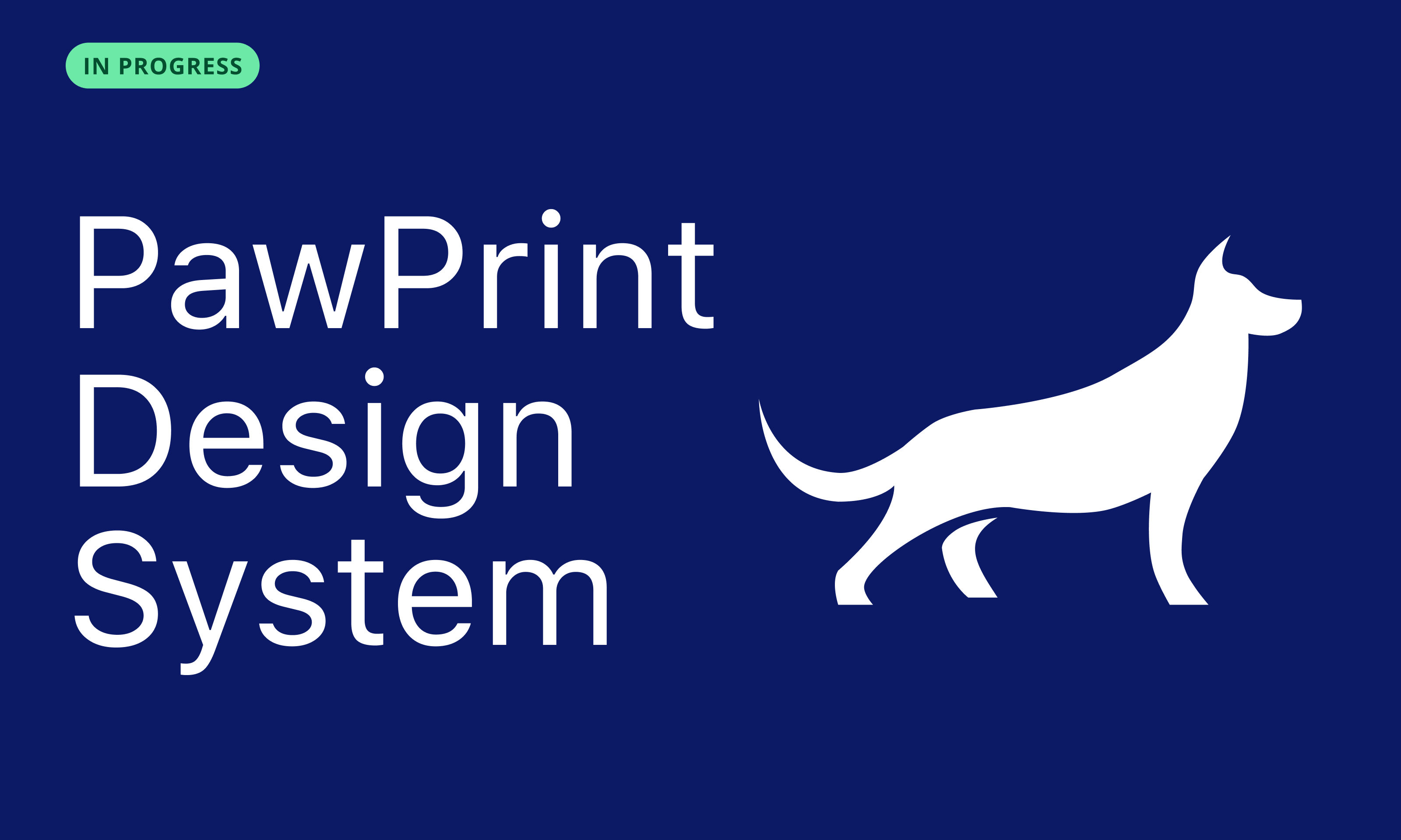 PawPrint, the design system of the Shepherd ecosystem
